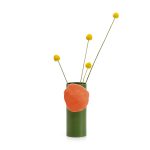 Vitra D??coupage Ceramic Vase - Green