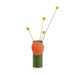 Vitra D??coupage Ceramic Vase - Green