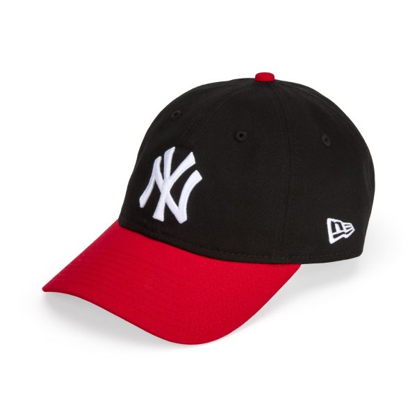 MoMA Yankees Two-Tone Adjustable Baseball Cap - Black/ Red