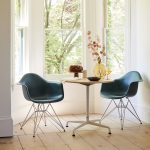 EamesĀ® Molded Recycled Plastic Armchair from Herman Miller - Black