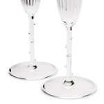 Bouquet Glass Stemware - Set of 4 - Champagne