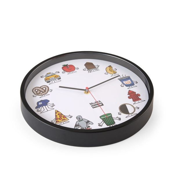 Only NY for MoMA Community of New York Wall Clock