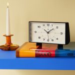 Wideboy Alarm Clock - Black/White