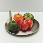 HAY Outdoor Market by Jasper Morrison Shop Steel Plates - Set of 2 - Small