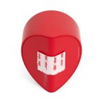 Corner Desk Clock - Red