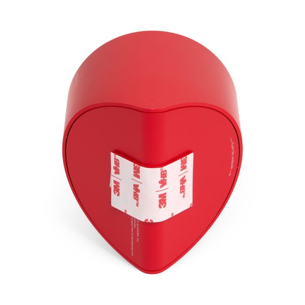 Corner Desk Clock - Red