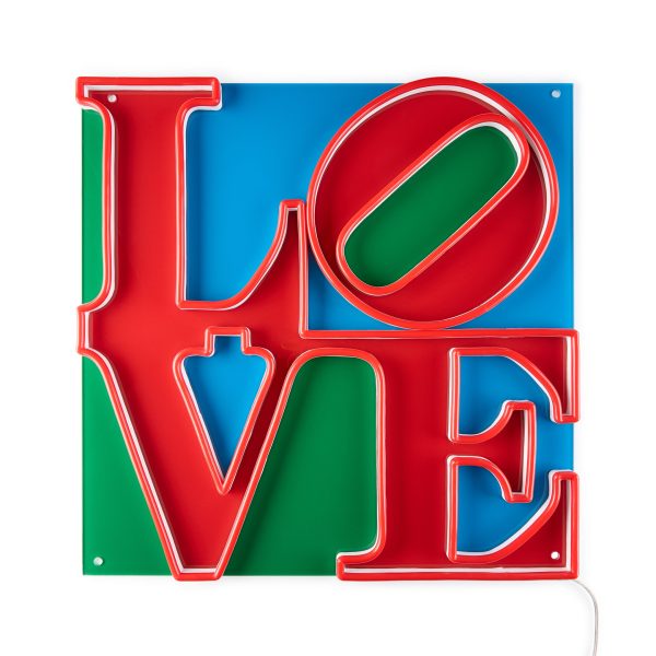 Robert Indiana LOVE Neon Sign