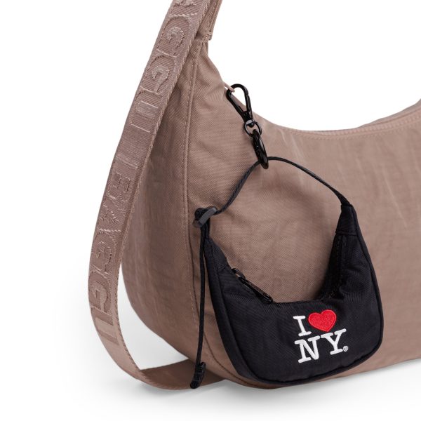 Baggu I (Heart) NY Recycled Nylon Crescent Bag Charm