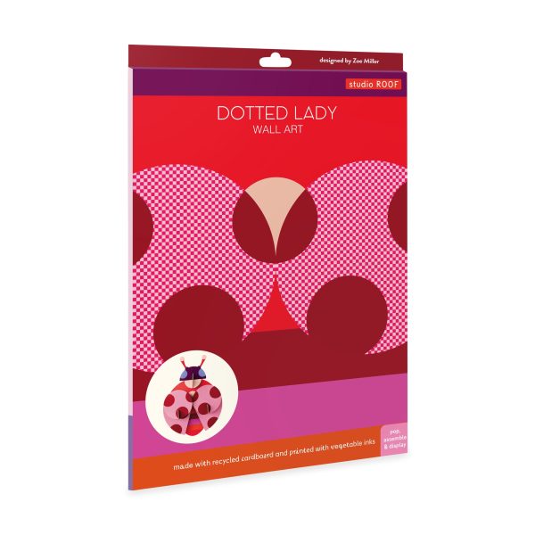 Garden Life 3D Puzzle DIY Kit - Dotted Lady