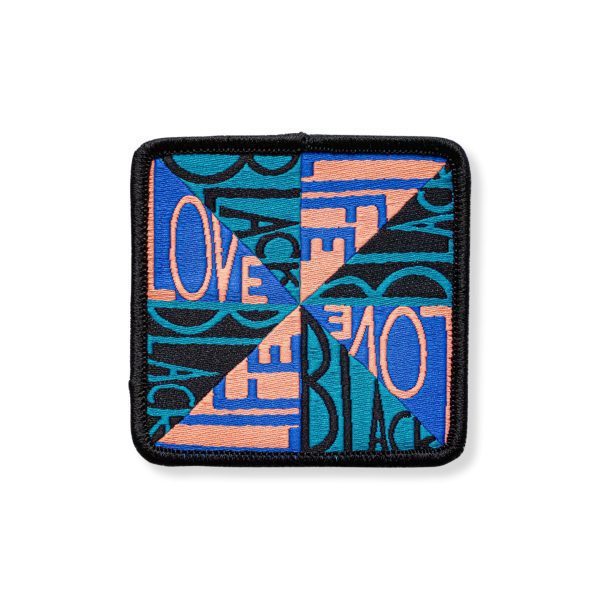 Iron-On Artist Patch - Love Black Life
