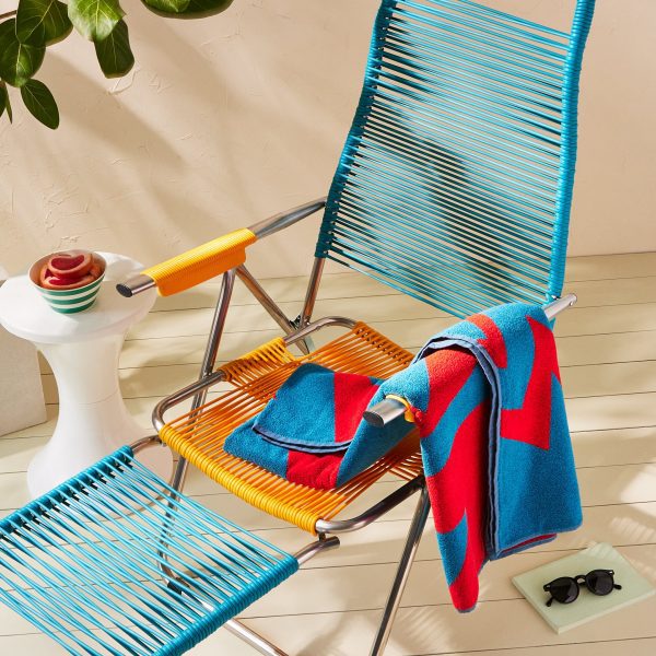 Liz Collins Cracked Cotton Beach Towel