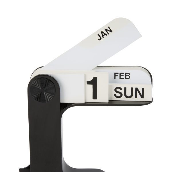 Enzo Mari Timor Perpetual Calendar - Black