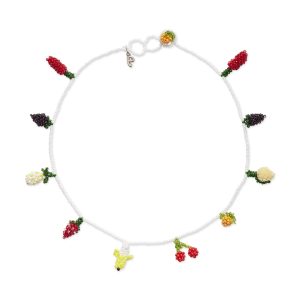 Beaded Fruit Salad Necklace