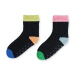 Verloop Knit House Socks - Spot Black