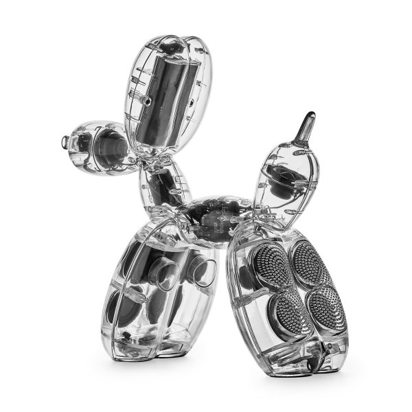 Jeff Koons Balloon Dog Speaker from Lexon - Transparent