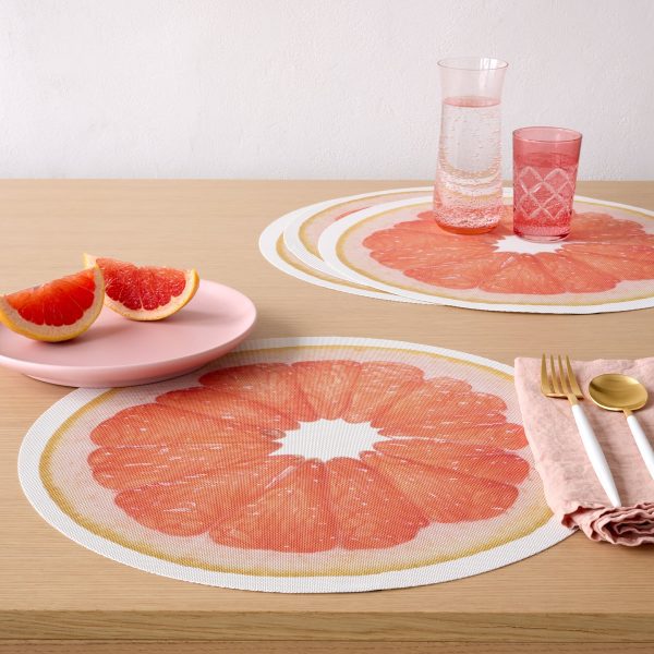Chilewich Citrus Placemat - Grapefruit