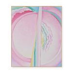 Georgia O'Keeffe Pink Abstraction Framed Print