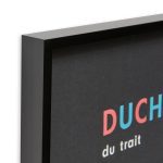 Marcel Duchamp du trait Framed Poster