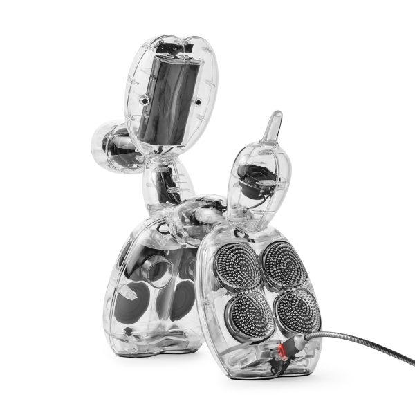 Jeff Koons Balloon Dog Speaker from Lexon - Transparent