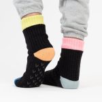 Verloop Knit House Socks - Spot Black