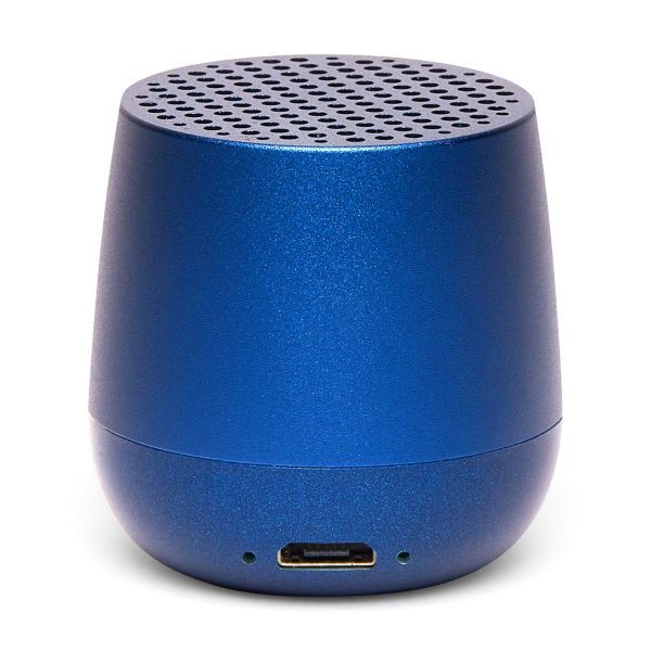 Lexon Mino+ Wireless Charging Speaker - Dark Blue
