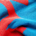 Liz Collins Cracked Cotton Beach Towel