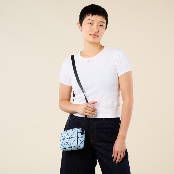 BAO BAO ISSEY MIYAKE Cuboid Crossbody Bag - Light Blue