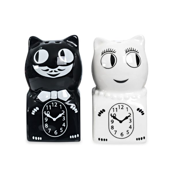 Kit-Cat Salt & Pepper Shakers - Set of 2