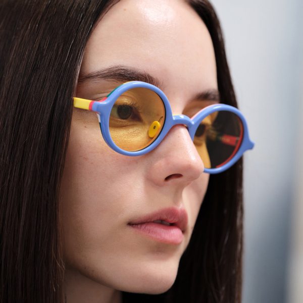 MoMA Henri Matisse Exhibition Catalogue Akila Sunglasses - Blue/ Yellow