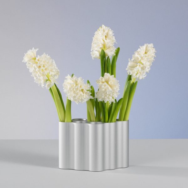 Ron and Erwan Bouroullec Nuage Vase by Vitra - Light Silver