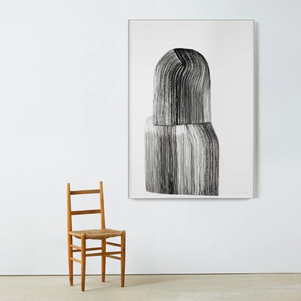 Ronan Bouroullec Black Ink 3 Limited Edition Framed Poster