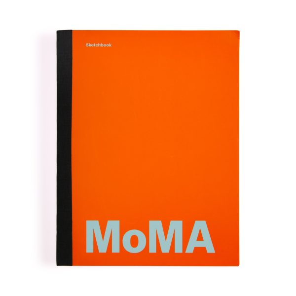 Colorful MoMA Sketchbook - 11 x 8.5 Orange / Aqua