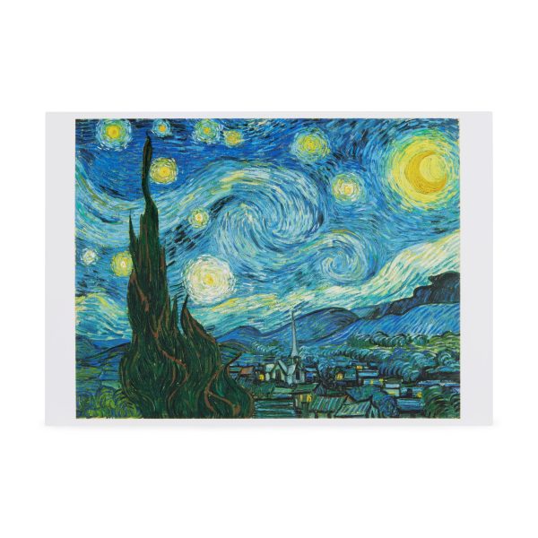 Vincent van Gogh The Starry Night Artist Cards - Set of 8