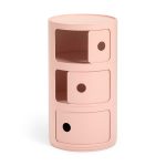 Kartell Bio Componibili 3 Tier Storage - Pink