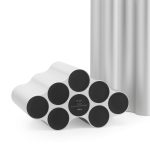 Ron and Erwan Bouroullec Nuage Vase by Vitra - Light Silver