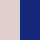 Plegado Glass Vase - Pale Pink/ Cobalt