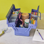 Toyo ST-350 Tool Box - Metallic Periwinkle