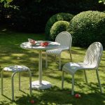 Tom Dixon Groove Outdoor Stacking Side Chair - Putty