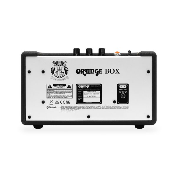 Orange Box Bluetooth Portable Speaker - Black