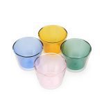 Rocks Double-Wall Glass Carafe with Cups - Set of 5