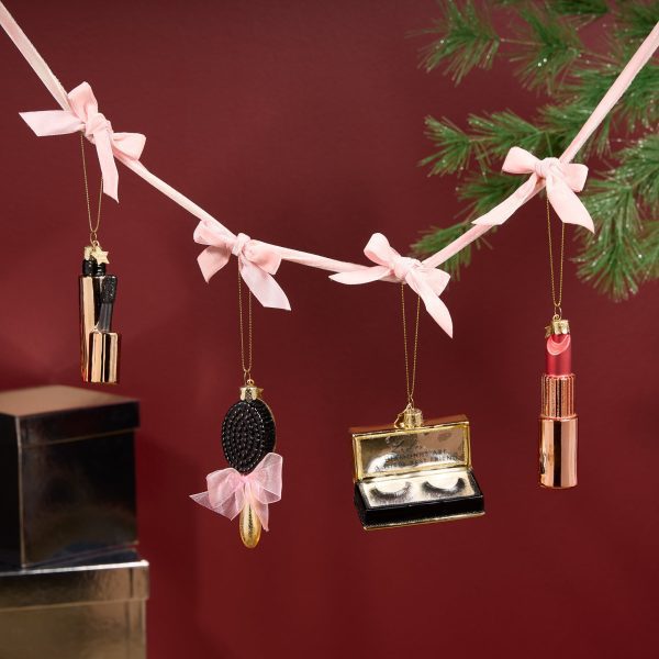 Beauty Counter Glass Holiday Ornament - Mascara