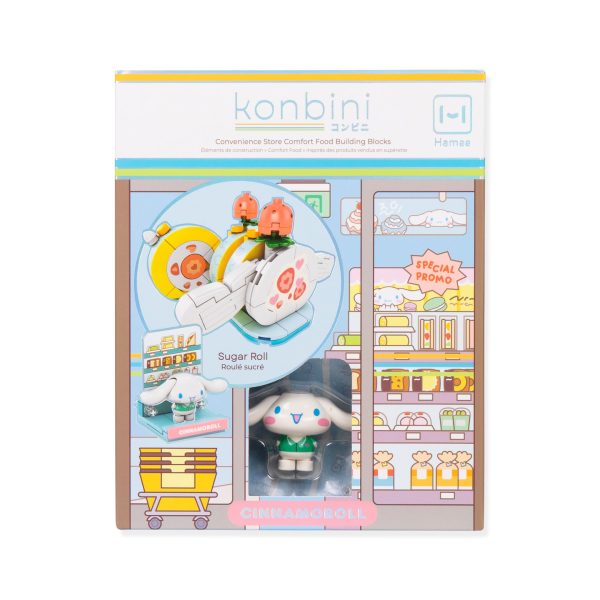 Hello Kitty and Friends Konbini Building Blocks Set - Cinnamoroll sugar roll