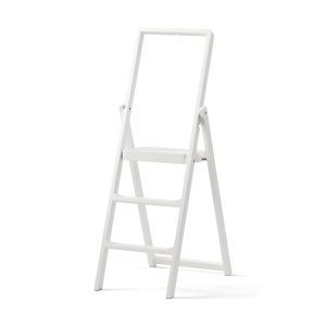 Design House Stockholm Foldable Step Ladder - White Beech Wood