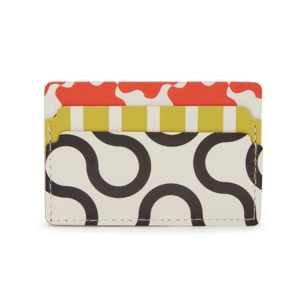 Dusen Dusen Recycled Leather Card Holder - Arc