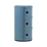 Kartell Componibili 3-Tier Storage - Sky Blue