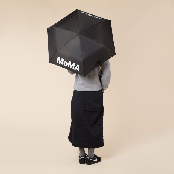 MoMA Mini Logo Automatic Recycled Plastic Umbrella
