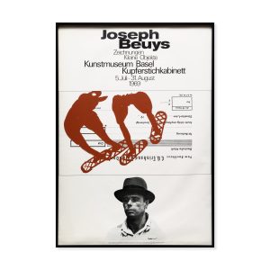 Joseph Beuys Expo 69 Framed Poster
