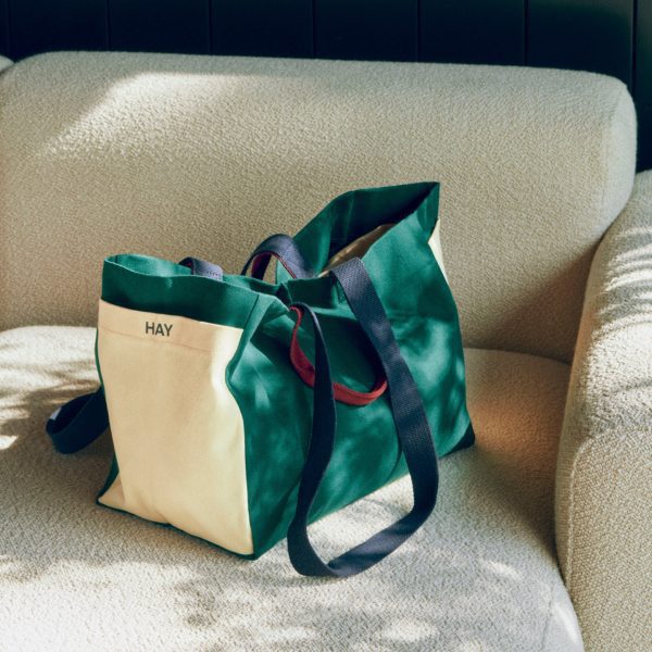 HAY Weekend Multi Bag - Dark Green Multi