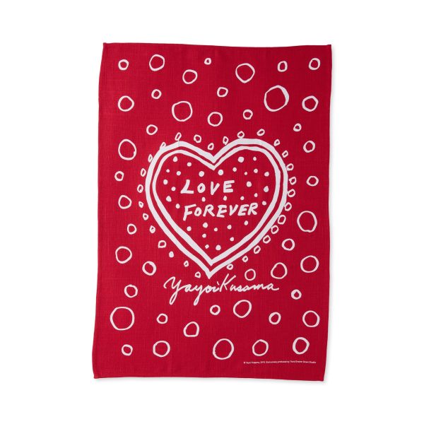 Yayoi Kusama Love Forever Linen Tea Towels - Set of 2