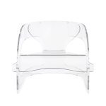Joe Colombo 4801 Armchair by Kartell - Clear